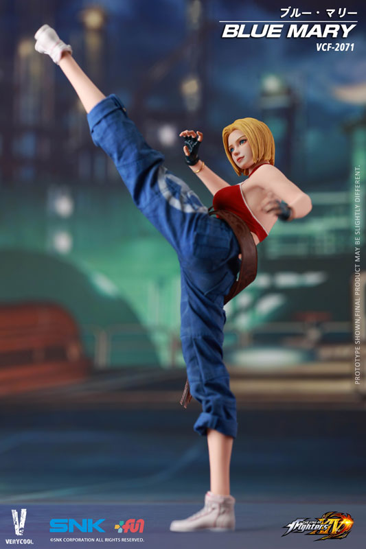PRE ORDER – 1/6 OFFICIALLY LICENSED SNK THE KING OF FIGHTERS XIV - BLUE MARY - ACTION FIGURE