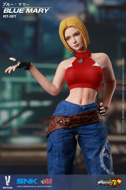 PRE ORDER – 1/6 OFFICIALLY LICENSED SNK THE KING OF FIGHTERS XIV - BLUE MARY - ACTION FIGURE