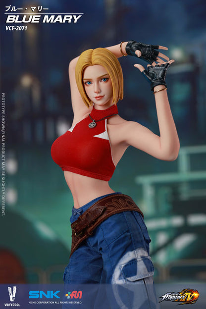 PRE ORDER – 1/6 OFFICIALLY LICENSED SNK THE KING OF FIGHTERS XIV - BLUE MARY - ACTION FIGURE