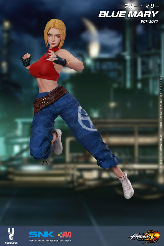 PRE ORDER – 1/6 OFFICIALLY LICENSED SNK THE KING OF FIGHTERS XIV - BLUE MARY - ACTION FIGURE