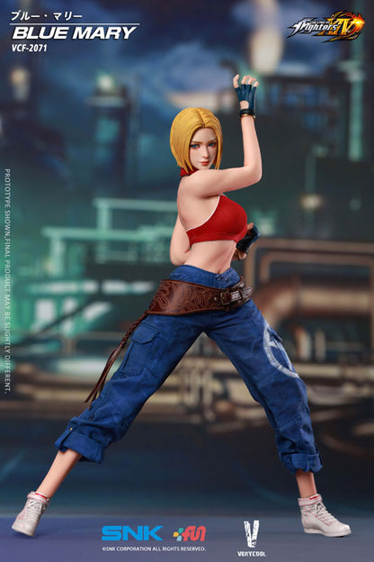 PRE ORDER – 1/6 OFFICIALLY LICENSED SNK THE KING OF FIGHTERS XIV - BLUE MARY - ACTION FIGURE