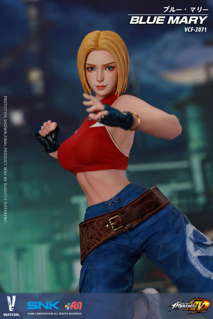 PRE ORDER – 1/6 OFFICIALLY LICENSED SNK THE KING OF FIGHTERS XIV - BLUE MARY - ACTION FIGURE