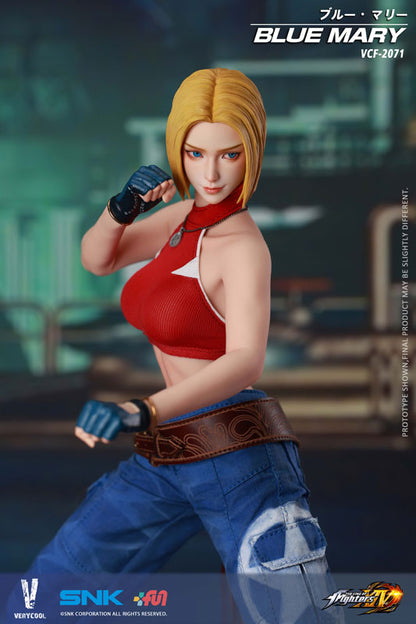 PRE ORDER – 1/6 OFFICIALLY LICENSED SNK THE KING OF FIGHTERS XIV - BLUE MARY - ACTION FIGURE