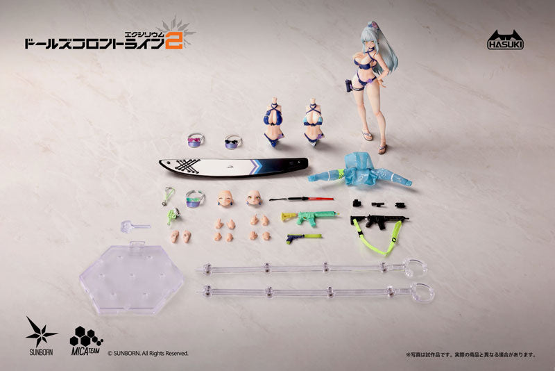 PRE ORDER – 1/12 POCKET ART GIRL'S FRONTLINE - KLUKAI - CERULEAN BREAKER VER. - COMBO EDITION - ACTION FIGURE