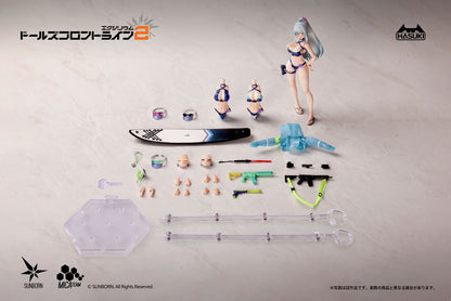 PRE ORDER – 1/12 POCKET ART GIRL'S FRONTLINE - KLUKAI - CERULEAN BREAKER VER. - COMBO EDITION - ACTION FIGURE
