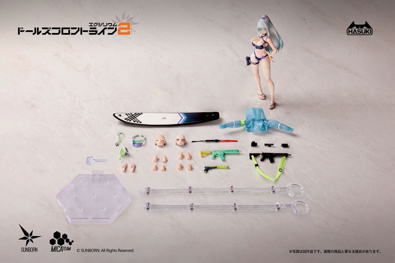 PRE ORDER – 1/12 POCKET ART GIRL'S FRONTLINE - KLUKAI - CERULEAN BREAKER VER. - STANDARD EDITION - ACTION FIGURE