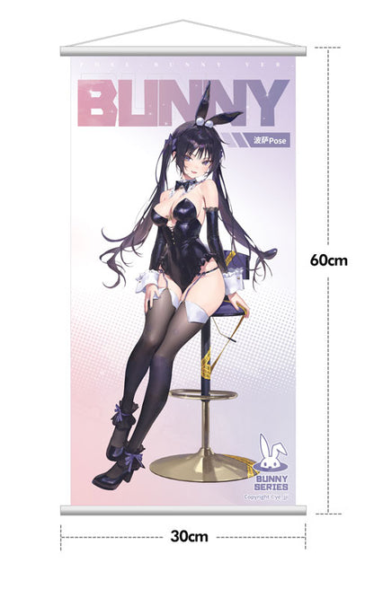 PRE ORDER – 1/6 BLACK RABBIT - POSA DELUXE VERSION - 30X60CM BONUS ART PRINT