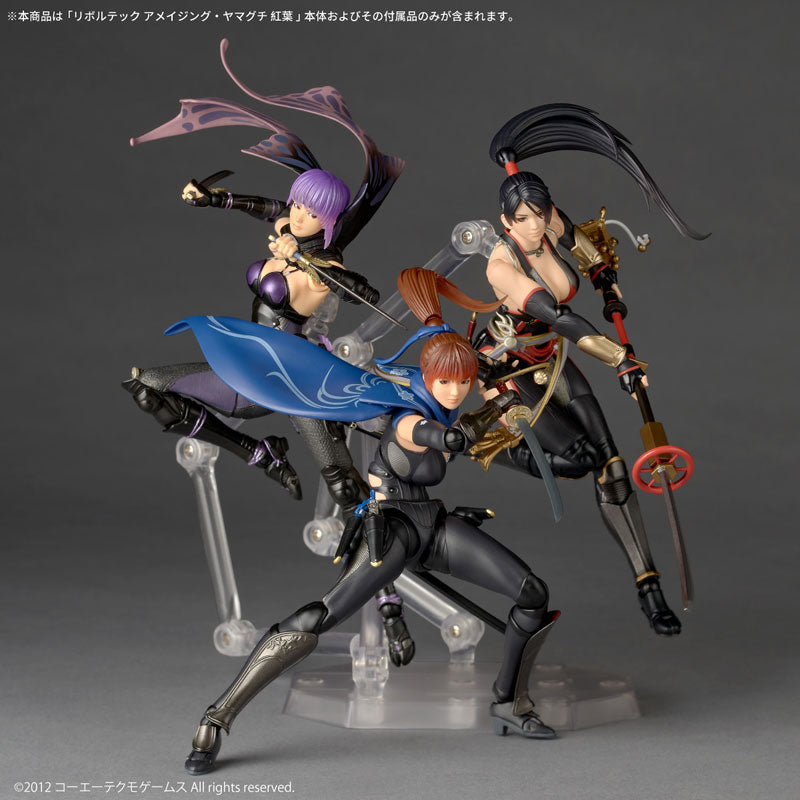 PRE ORDER – KAIYODO REVOLTECH AMAZING YAMAGUCHI - NINJA GAIDEN - MOMIJI Y11000