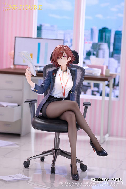 PRE ORDER – 1/7 SSR FIGURE THE IDOLM@STER SHINY COLORS × MAHJONG SOUL - MADOKA HIGUCHI EFFORTLESS WORK VER.