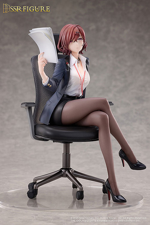 PRE ORDER – 1/7 SSR FIGURE THE IDOLM@STER SHINY COLORS × MAHJONG SOUL - MADOKA HIGUCHI EFFORTLESS WORK VER.