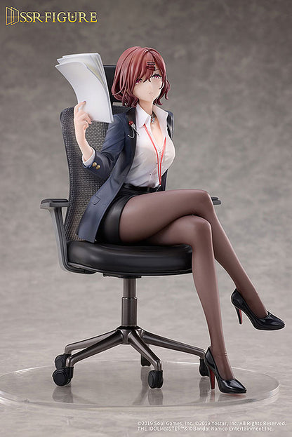 PRE ORDER – 1/7 SSR FIGURE THE IDOLM@STER SHINY COLORS × MAHJONG SOUL - MADOKA HIGUCHI EFFORTLESS WORK VER.