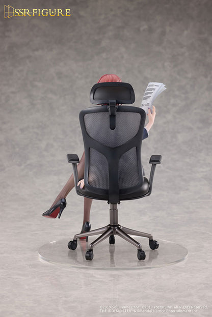 PRE ORDER – 1/7 SSR FIGURE THE IDOLM@STER SHINY COLORS × MAHJONG SOUL - MADOKA HIGUCHI EFFORTLESS WORK VER.