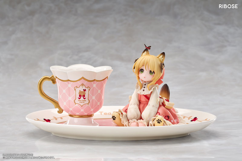 PRE ORDER – DLC SERIES TEA TIME CATS - ORANGE CAT