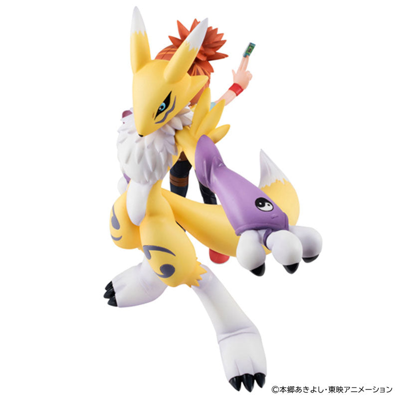 PRE ORDER – G.E.M. SERIES DIGIMON TAMERS - RENAMON & RUKI MAKINO (REPEAT)