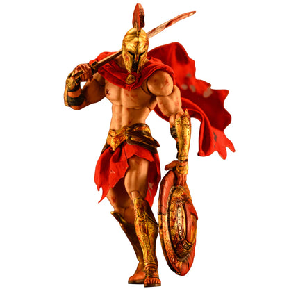 PRE ORDER – WIND TOYS 1/12 FMW004 ETERNAL WARLORDS SERIES SPARTAN KING·LEONIDAS I BLOODSTAINED EDITION