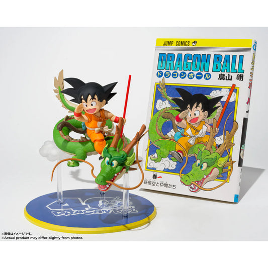 BACK ORDER – S.H. FIGUARTS DRAGON BALL - SON GOKU & RYU 40TH ANNIVERSARY EDITION P-BANDAI