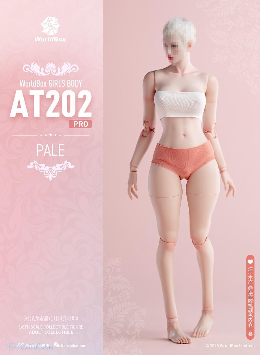 PRE ORDER – 1/6 FEMALE BODY WITH FAT LEGS UPGRADED VERSION PALE