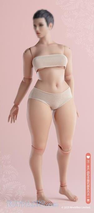 PRE ORDER – 1/6 FEMALE BODY WITH FAT LEGS UPGRADED VERSION LIGHT TAN