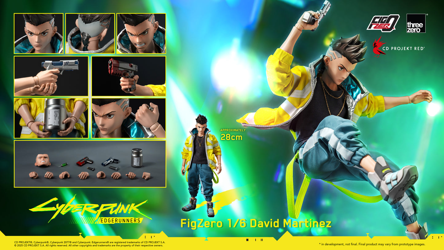 PRE ORDER – 1/6 FIGZERO CYBERPUNK: EDGERUNNERS - DAVID MARTINEZ
