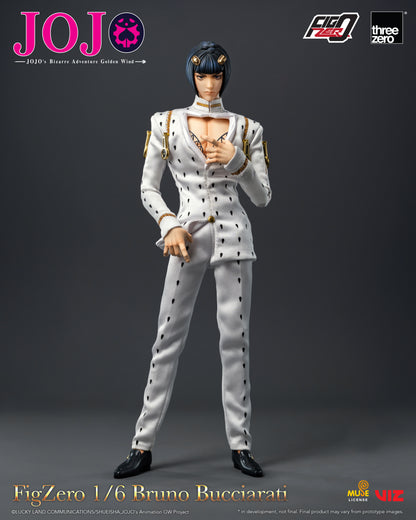 PRE ORDER – 1/6 THREEZERO 3Z0659 JOJO'S BIZARRE ADVENTURE: GOLDEN WIND FIGZERO BRUNO BUCCIARATI