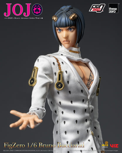 PRE ORDER – 1/6 THREEZERO 3Z0659 JOJO'S BIZARRE ADVENTURE: GOLDEN WIND FIGZERO BRUNO BUCCIARATI