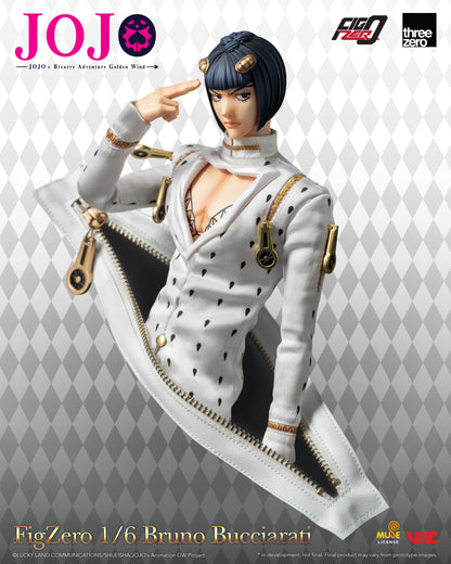 PRE ORDER – 1/6 THREEZERO 3Z0659 JOJO'S BIZARRE ADVENTURE: GOLDEN WIND FIGZERO BRUNO BUCCIARATI