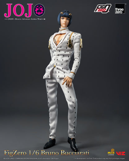 PRE ORDER – 1/6 THREEZERO 3Z0659 JOJO'S BIZARRE ADVENTURE: GOLDEN WIND FIGZERO BRUNO BUCCIARATI