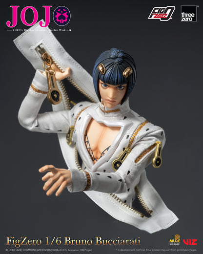 PRE ORDER – 1/6 THREEZERO 3Z0659 JOJO'S BIZARRE ADVENTURE: GOLDEN WIND FIGZERO BRUNO BUCCIARATI