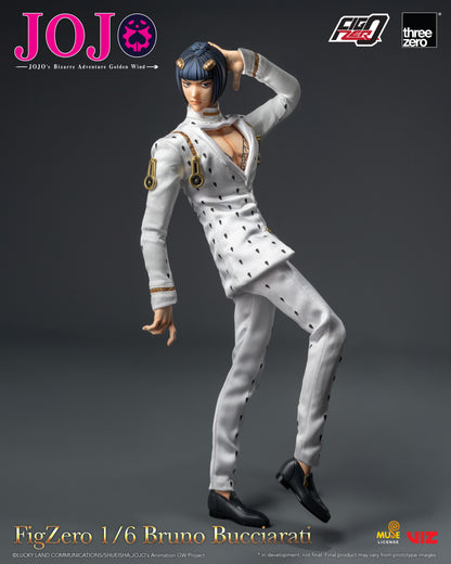 PRE ORDER – 1/6 THREEZERO 3Z0659 JOJO'S BIZARRE ADVENTURE: GOLDEN WIND FIGZERO BRUNO BUCCIARATI