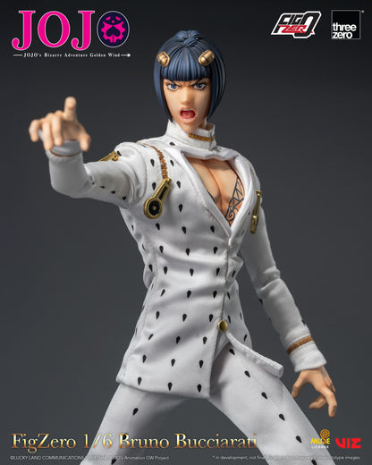 PRE ORDER – 1/6 THREEZERO 3Z0659 JOJO'S BIZARRE ADVENTURE: GOLDEN WIND FIGZERO BRUNO BUCCIARATI