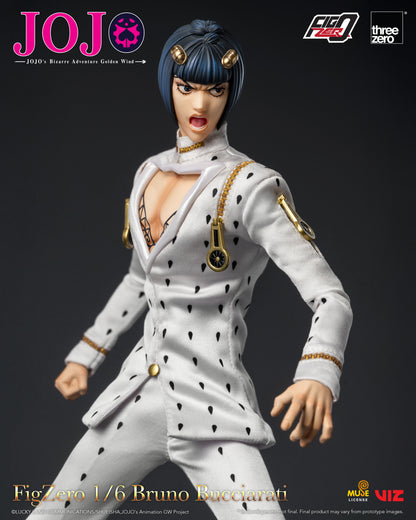 PRE ORDER – 1/6 THREEZERO 3Z0659 JOJO'S BIZARRE ADVENTURE: GOLDEN WIND FIGZERO BRUNO BUCCIARATI
