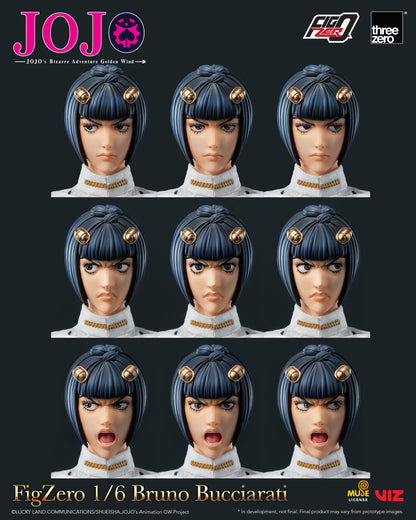 PRE ORDER – 1/6 THREEZERO 3Z0659 JOJO'S BIZARRE ADVENTURE: GOLDEN WIND FIGZERO BRUNO BUCCIARATI