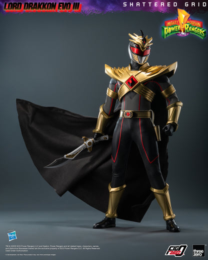 PRE ORDER – 1/6 FIGZERO MIGHTY MORPHIN POWER RANGERS: SHATTERED GRID - LORD DRAKKON EVO III 3Z1026
