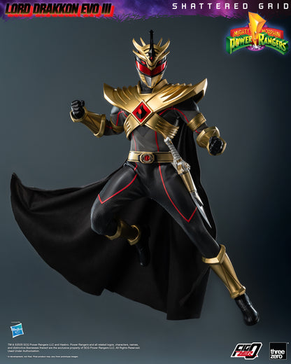 PRE ORDER – 1/6 FIGZERO MIGHTY MORPHIN POWER RANGERS: SHATTERED GRID - LORD DRAKKON EVO III 3Z1026
