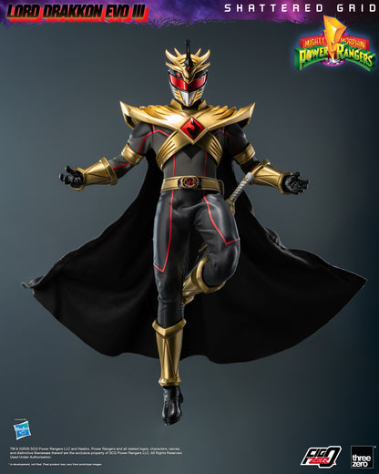 PRE ORDER – 1/6 FIGZERO MIGHTY MORPHIN POWER RANGERS: SHATTERED GRID - LORD DRAKKON EVO III 3Z1026