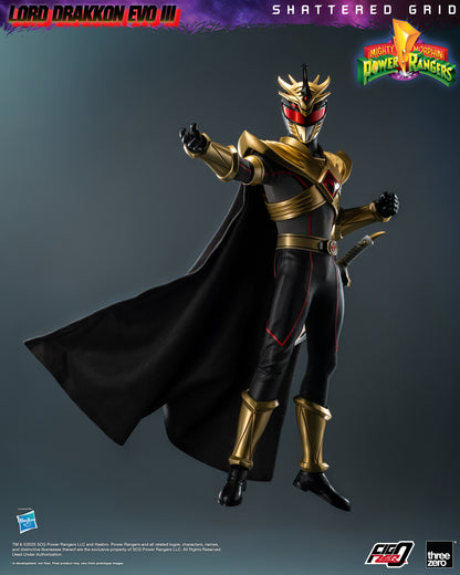 PRE ORDER – 1/6 FIGZERO MIGHTY MORPHIN POWER RANGERS: SHATTERED GRID - LORD DRAKKON EVO III 3Z1026