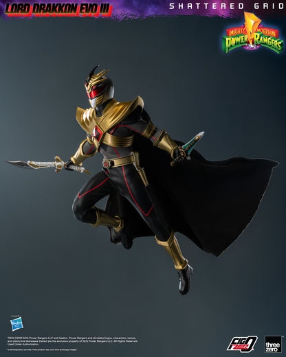 PRE ORDER – 1/6 FIGZERO MIGHTY MORPHIN POWER RANGERS: SHATTERED GRID - LORD DRAKKON EVO III 3Z1026
