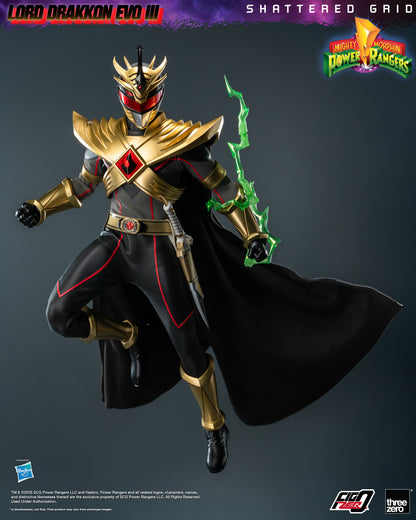 PRE ORDER – 1/6 FIGZERO MIGHTY MORPHIN POWER RANGERS: SHATTERED GRID - LORD DRAKKON EVO III 3Z1026