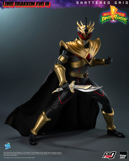 PRE ORDER – 1/6 FIGZERO MIGHTY MORPHIN POWER RANGERS: SHATTERED GRID - LORD DRAKKON EVO III 3Z1026