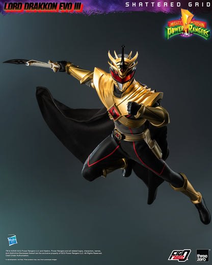 PRE ORDER – 1/6 FIGZERO MIGHTY MORPHIN POWER RANGERS: SHATTERED GRID - LORD DRAKKON EVO III 3Z1026
