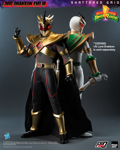 PRE ORDER – 1/6 FIGZERO MIGHTY MORPHIN POWER RANGERS: SHATTERED GRID - LORD DRAKKON EVO III 3Z1026