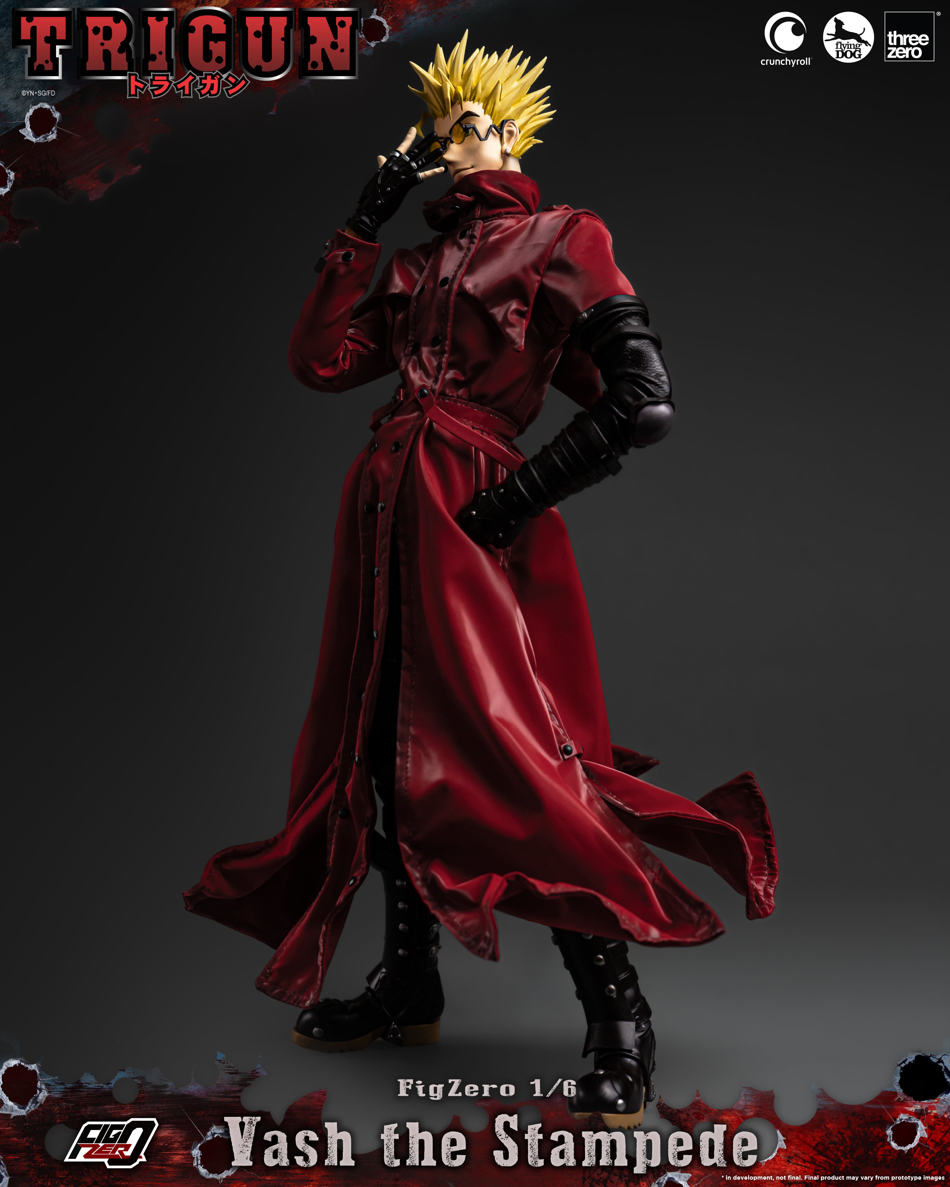 BACK ORDER – 1/6 TRIGUN - FIGZERO VASH THE STAMPEDE 3Z0588 – Collectors ...
