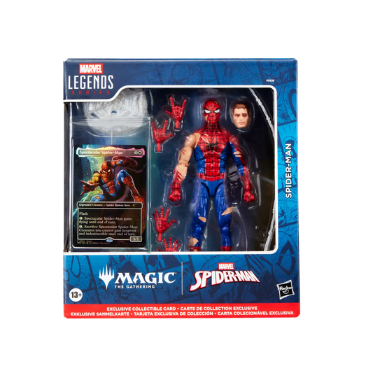 PRE ORDER – MARVEL LEGENDS SERIES MAGIC: THE GATHERING - SPIDER-MAN - BATTLE-DAMAGED SPIDER-MAN (4PCS/SET)