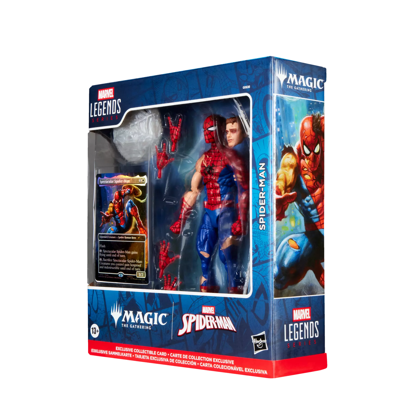 PRE ORDER – MARVEL LEGENDS SERIES MAGIC: THE GATHERING - SPIDER-MAN - BATTLE-DAMAGED SPIDER-MAN (4PCS/SET)