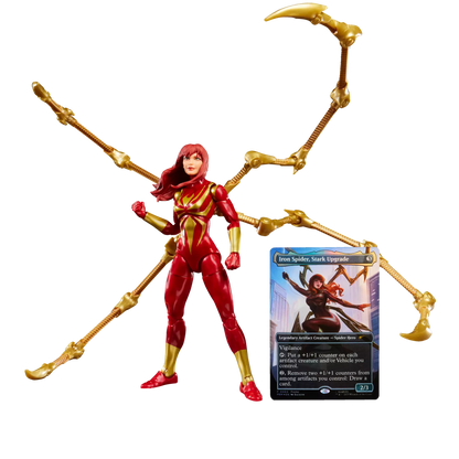 PRE ORDER – MARVEL LEGENDS SERIES MAGIC: THE GATHERING - SPIDER-MAN - MARY JANE WATSON (IRON SPIDER) (4PCS/SET)
