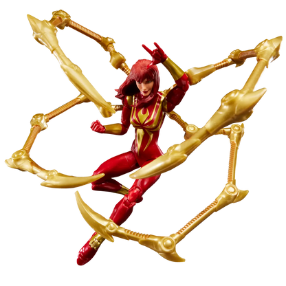 PRE ORDER – MARVEL LEGENDS SERIES MAGIC: THE GATHERING - SPIDER-MAN - MARY JANE WATSON (IRON SPIDER) (4PCS/SET)