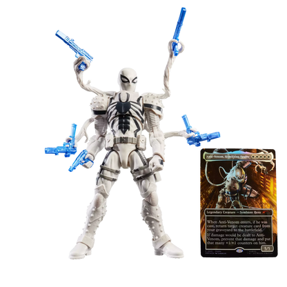PRE ORDER – MARVEL LEGENDS SERIES MAGIC: THE GATHERING - SPIDER-MAN - AGENT ANTI-VENOM (4PCS/SET)