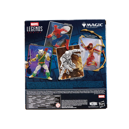 PRE ORDER – MARVEL LEGENDS SERIES MAGIC: THE GATHERING - SPIDER-MAN - AGENT ANTI-VENOM (4PCS/SET)