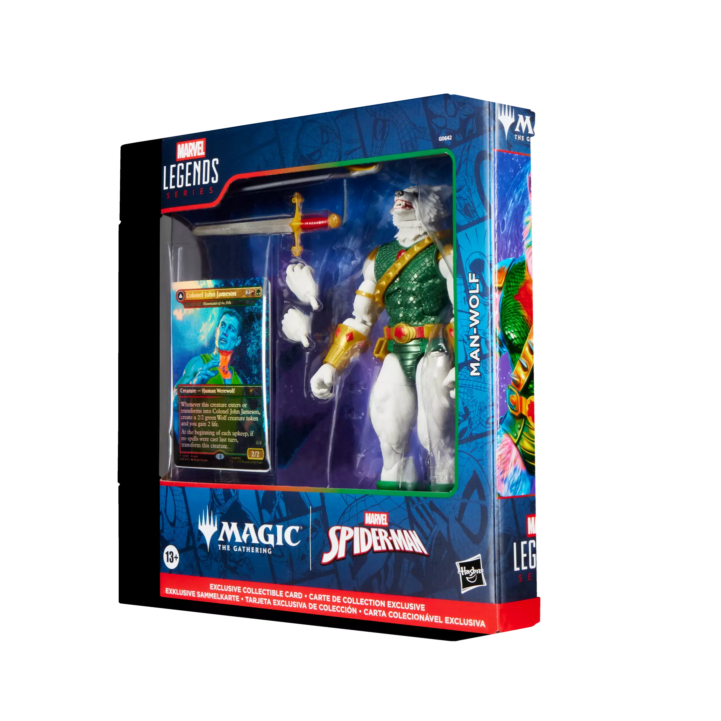 PRE ORDER – MARVEL LEGENDS SERIES MAGIC: THE GATHERING - SPIDER-MAN - MAN-WOLF (4PCS/SET)