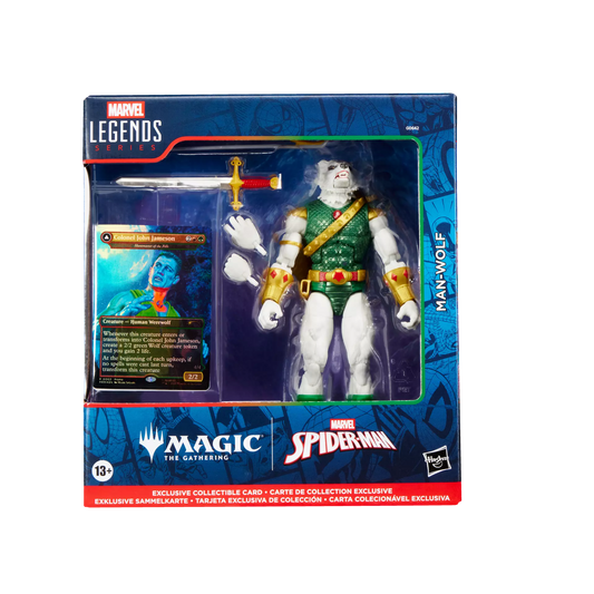 PRE ORDER – MARVEL LEGENDS SERIES MAGIC: THE GATHERING - SPIDER-MAN - MAN-WOLF (4PCS/SET)